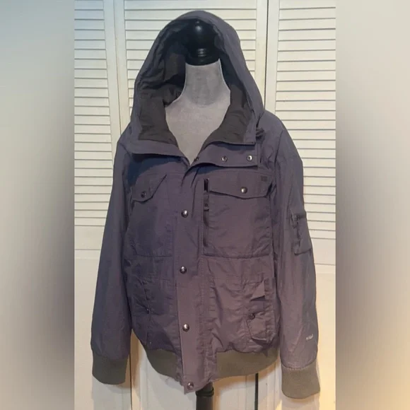 The North Face HyVent Bomber Goose Puffer Down Jacket Men’s Size X-Large Vintage - Picture 2 of 13